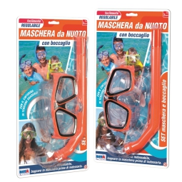 SET MASCHERA CON BOCCAGLIO NUOTO