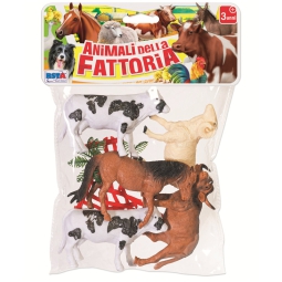 BUSTA ANIMALI FATTORIA   5PZ