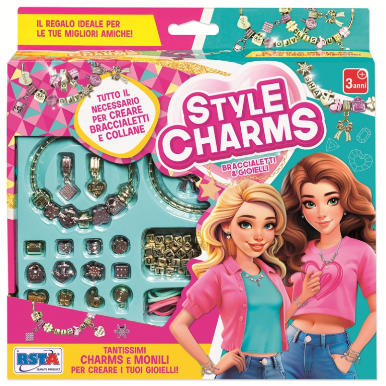 SET BRACCIALETTI STYLE CHARMS 23X24CM