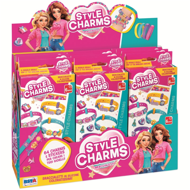 CONFEZIONE BRACCIALETTI MORBIDI 24X11CM 2