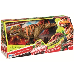 TIRANNOSAURO CAMMINANTE  CON LUCI E SUONI 18X39CM