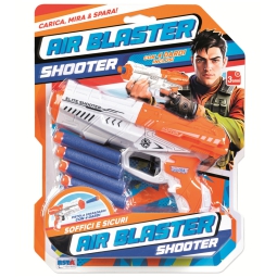 PISTOLA AIR BLASTER C/4 DARDI 28X22CM