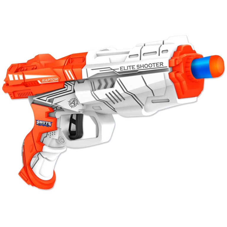 PISTOLA AIR BLASTER C/4 DARDI 28X22CM 2
