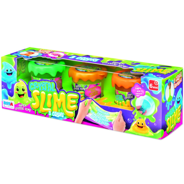 SET SLIME CRYSTAL 3 VASETTI 8X26CM 2