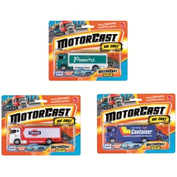 CAMION CONTEINERS DIE CAST 16X21CM