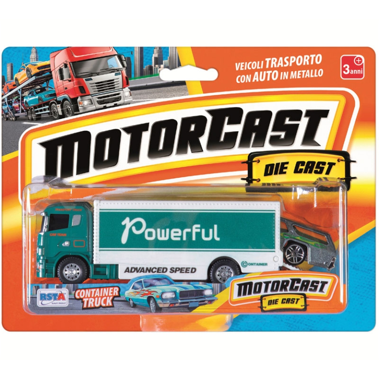 CAMION CONTEINERS DIE CAST 16X21CM 3