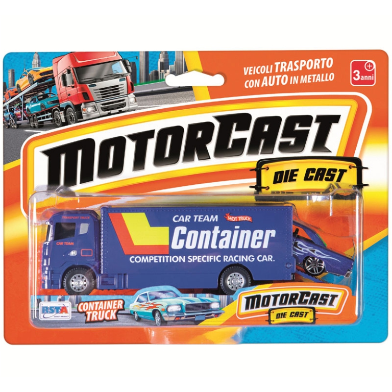 CAMION CONTEINERS DIE CAST 16X21CM 5