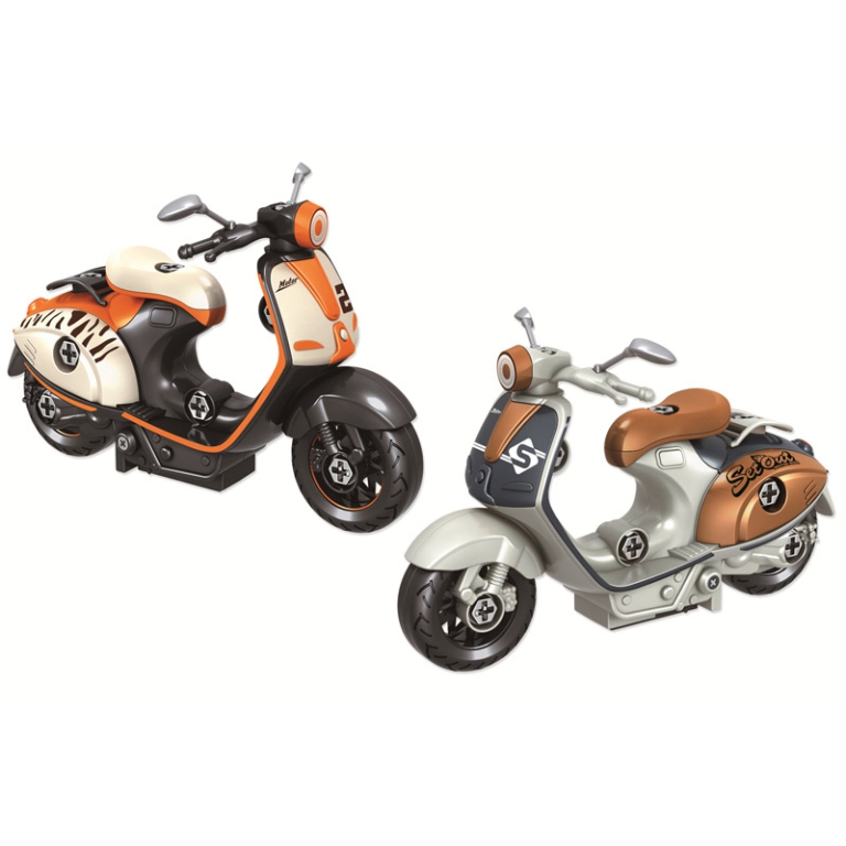 SCOOTER A FRIZIONE SMONTA E MONTA 14X21CM 2