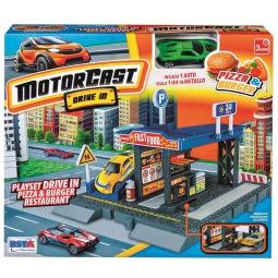 PLAY SET GARAGE CON AUTO 25X29CM