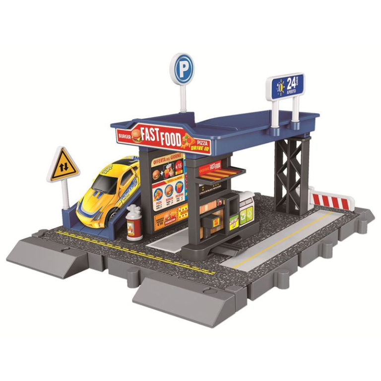 PLAY SET GARAGE CON AUTO 25X29CM 2