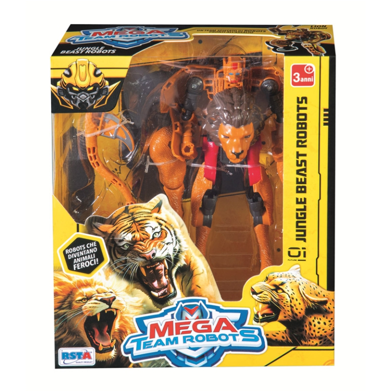TRANSFORMER BESTIA FEROCE 20X17CM 5