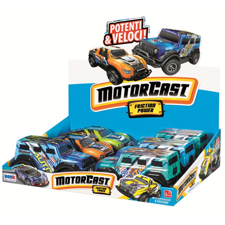 FUORISTRADA A FRIZIONE   8X19CM