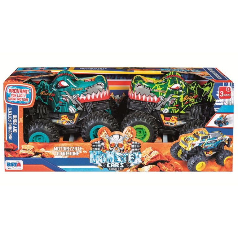 SET 2 FUORISTRDA MONSTER 1:24