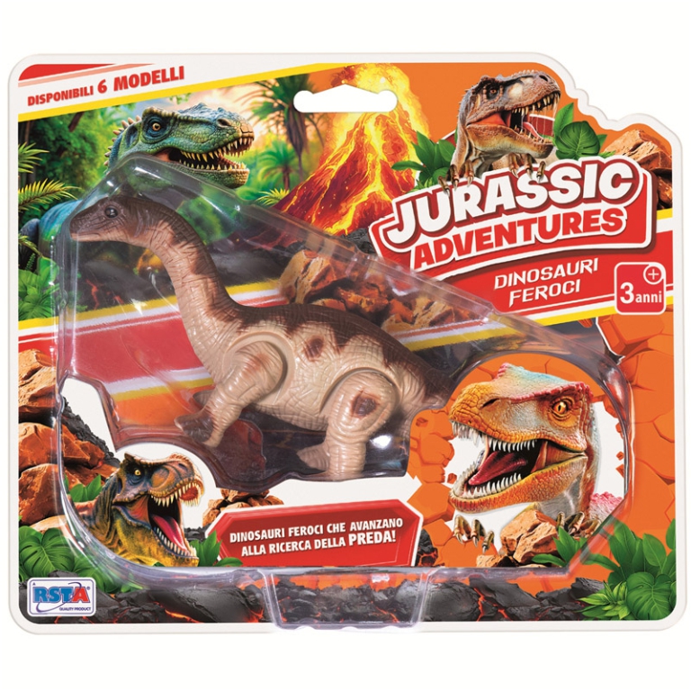 DINOSAURO A MOLLA 19X22CM 2