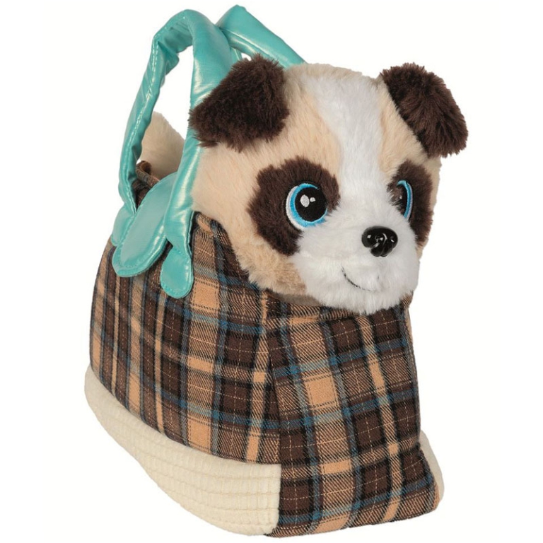CUCCIOLI IN PELUCHES CON TRASPORTINO 25X128CM