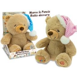 ORSETTO NINNA NANNA 25CM MELODIA E LUCE 0+ MESI