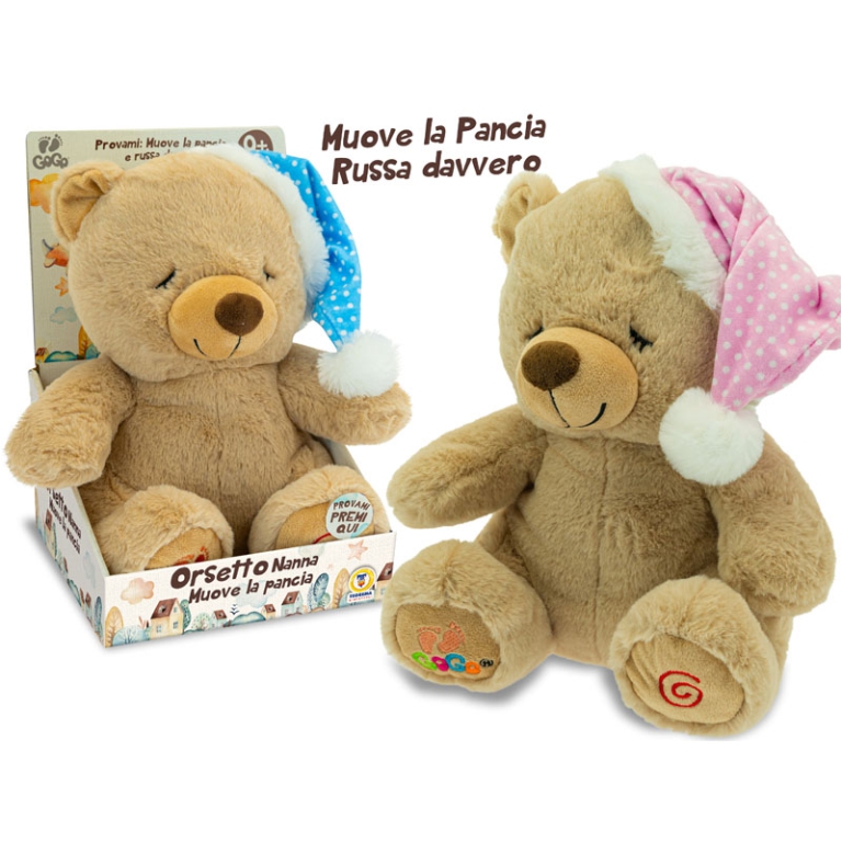 ORSETTO NINNA NANNA 25CM MELODIA E LUCE 0+ MESI