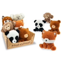 PELUCHES CUCCIOLI DELLA  FORESTA 13CM