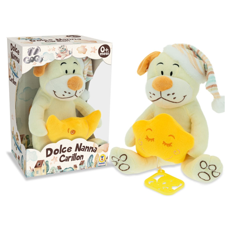 CARILLON CAGNOLINO MORBIDOSO 22CM