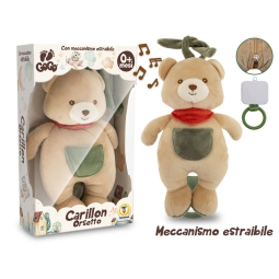 CARILLON ORSETTO 25CM    VERDE 0+ MESI