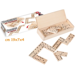 DOMINO IN LEGNO APRIBILE