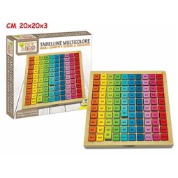 IMPARA LE TABELLINE MULTICOLOR