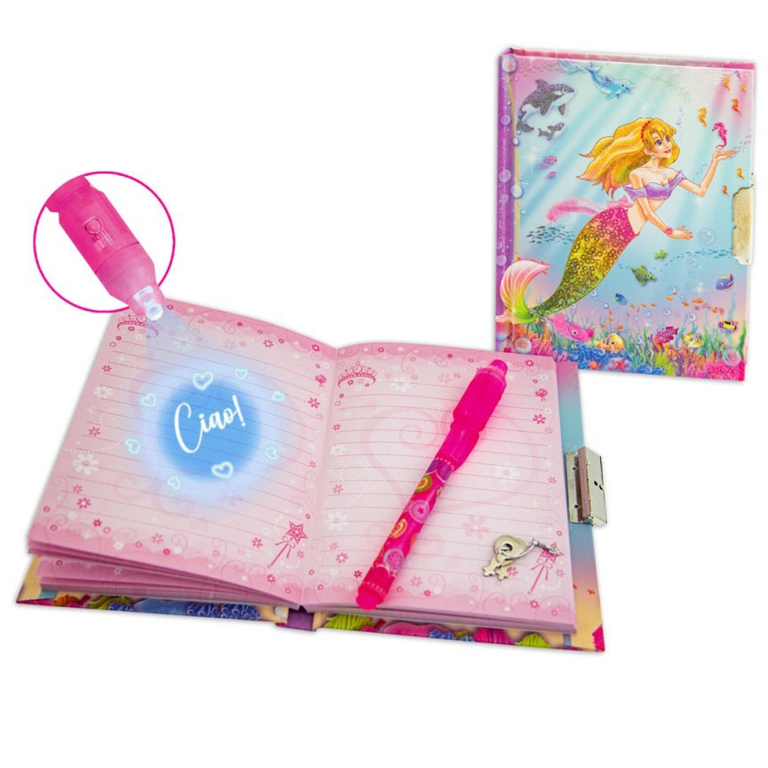 DIARIO SEGRETO CON PENNA MAGICA UV 2