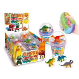 SLIME DINOSAURI VASETTO  138GR.