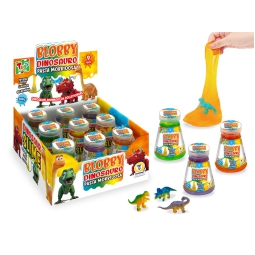 SLIME DINOSAURO VASETTO  108G