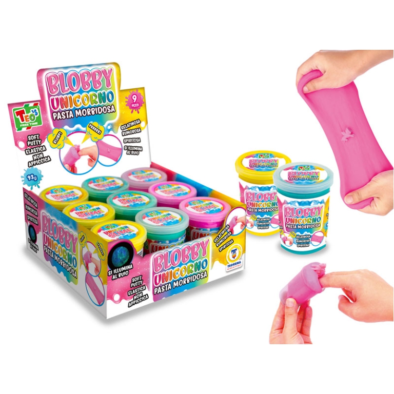 SLIME UNICORNO VASETTO 9G