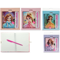 DIARIO SEGRETO PRINCIPESSE CON PENNA