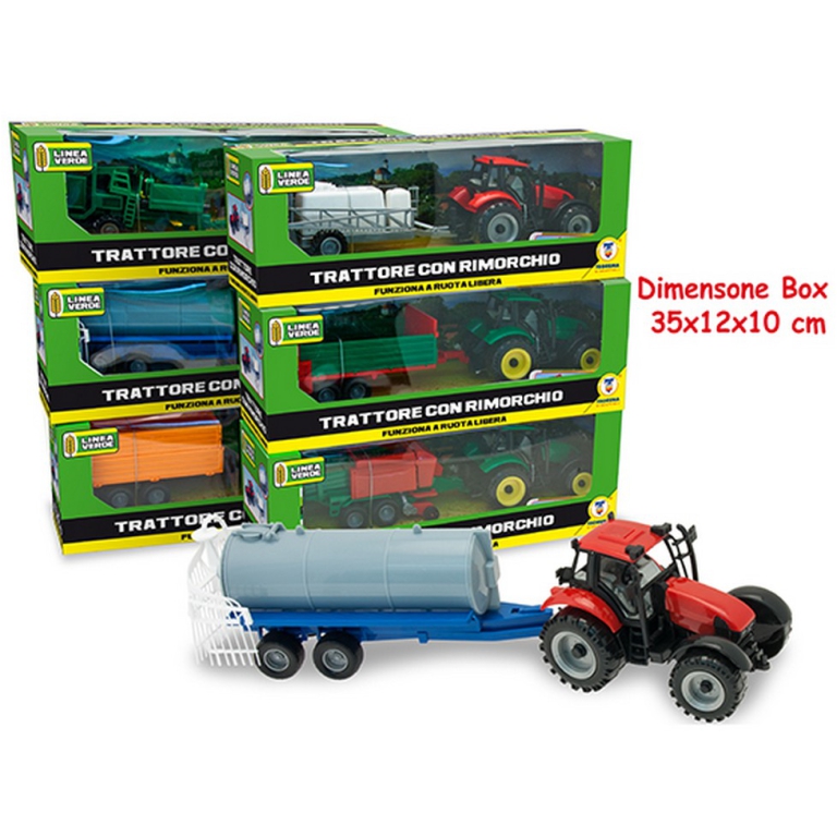 TRATTORE CON RIMORCHIO   ASSORTITO