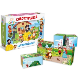 CUBOTTI PUZZLE 12PZ FIABE ITALIANE