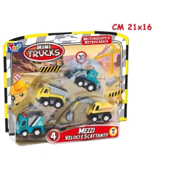 MINI TRUCKS 4PZ A RETROCARICA