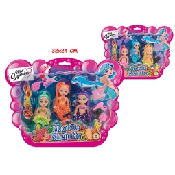 MAGICHE SIRENETTE CON    ACCESSORI