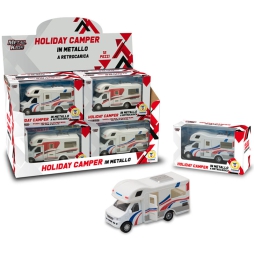 CAMPER RETROCARICA 17CM  DIE CAST
