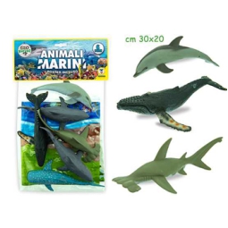 BUSTA ANIMALI MARINI CON MAPPA