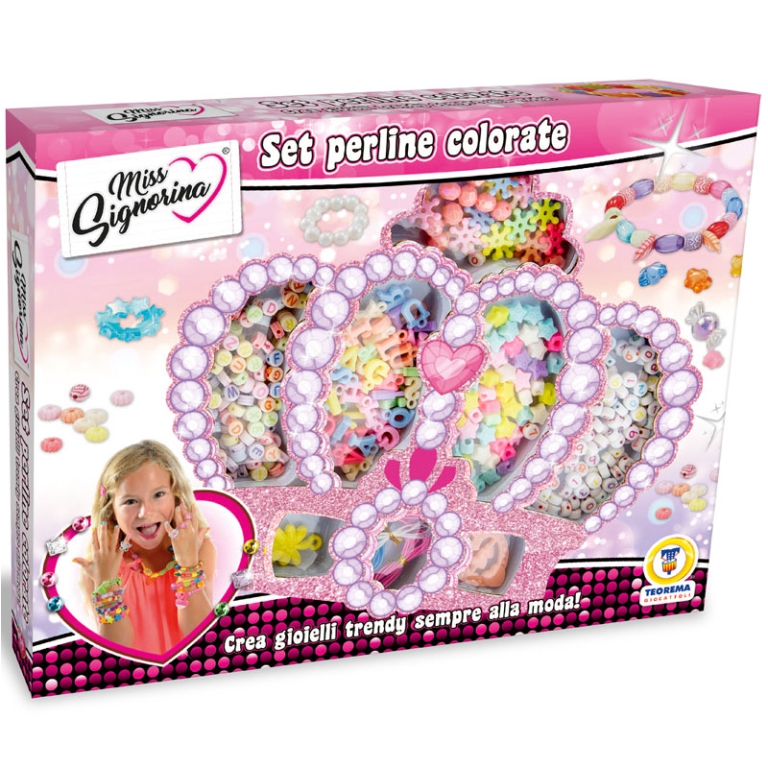 PERLINE LETTERE E NUMERI