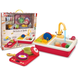 SET CUCINA CON LAVELLO FUNZIONANTE