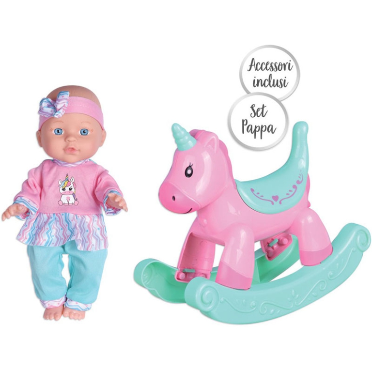 BEBE CON CAVALLINO E     ACCESSORI 2