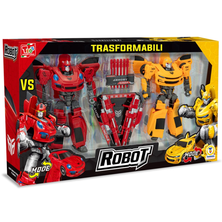 ROBOT TRASFORMABILI ASSORTITTI