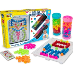 CHIODINI COLORATI 420PZ  CON LAVAGNA