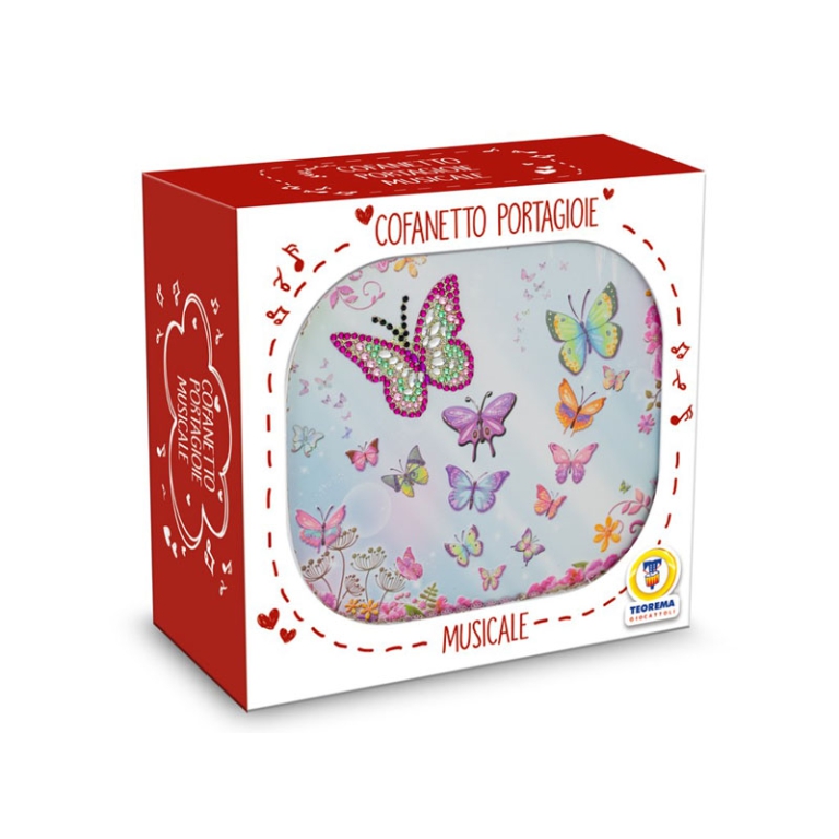 PORTAGIOIE CARILLON FARFALLA  17X16X8,9CM 2