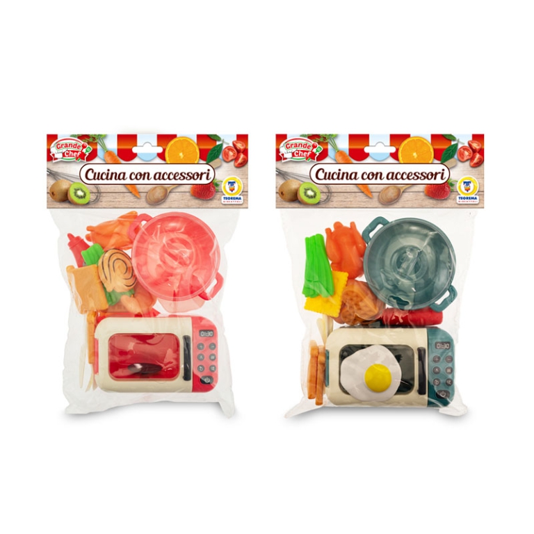 SET CUCINA CON MICROONDE