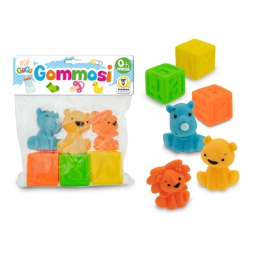 GOMMOSI ANIMALETTI E CUBOTTI