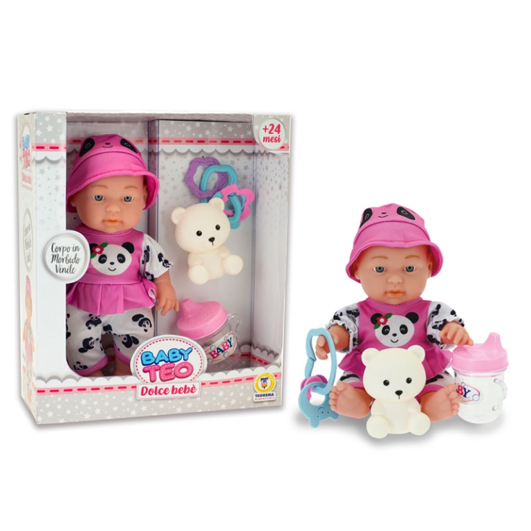 BEBE IN VINILE 25CM