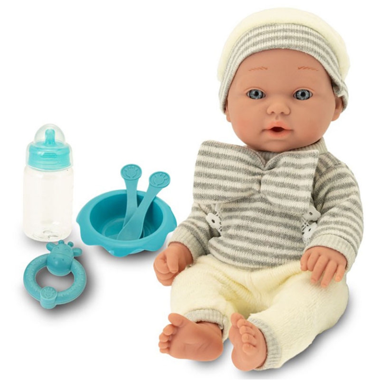 BEBE NEONATO 30CM CON    ACCESSORI 3