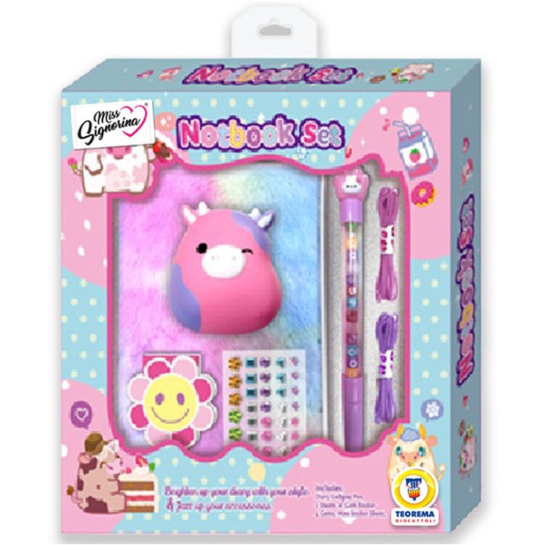 SET CRAETIVO C/DIARIO SQUISHY
