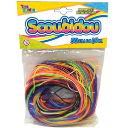 SCOOBIDOU COLORI ASSORTITI 50 FILI DA 1,5MT