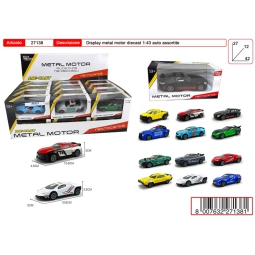 AUTO ASSORTITE 1:43 FAST METAL MOTORS